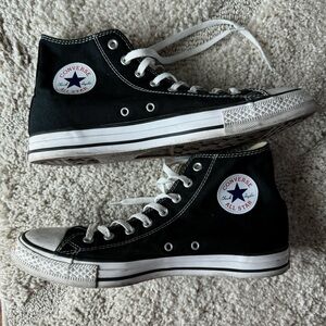 Men’s Converse All Star high top black, size 10.5